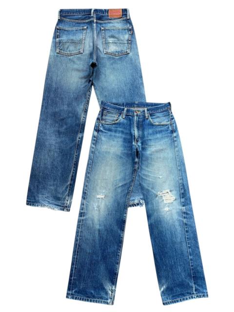 Other Designers Vintage Edwin 505x Selvedge Distressed Denim Jeans 32x31
