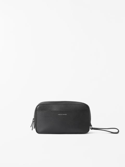 TIGER OF SWEDEN Wes Leather Wash Bag