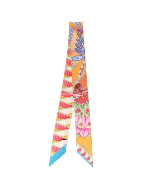 FERRAGAMO Mini Bandeau With Print
