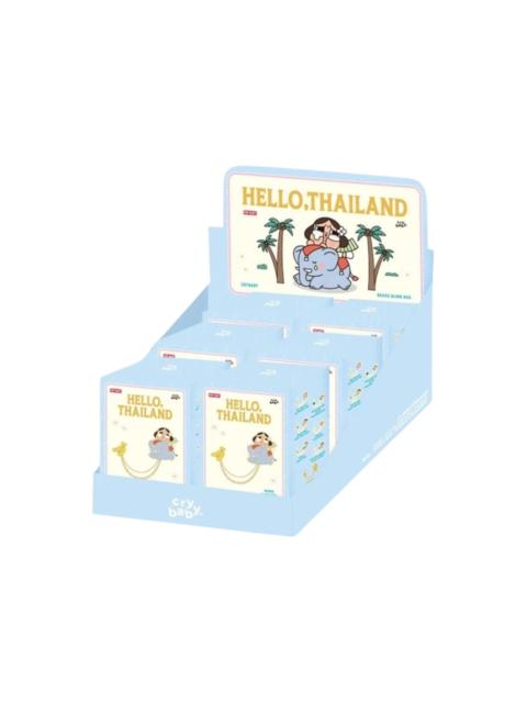 POP MART Pop Mart Crybaby Hello Thailand Series Badge Sealed Case (6 Blind Box)