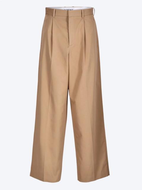 Loewe Loewe Wide Fit Pants Almond Men