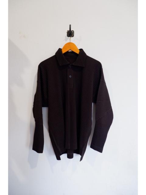 ISSEY MIYAKE Homme Plisse Issey Miyake Quarter Button Shirts