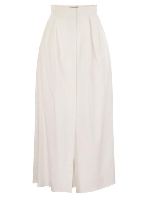 Max Mara Maxmara Women Alcade1234 - Wide Gabardine Skirt
