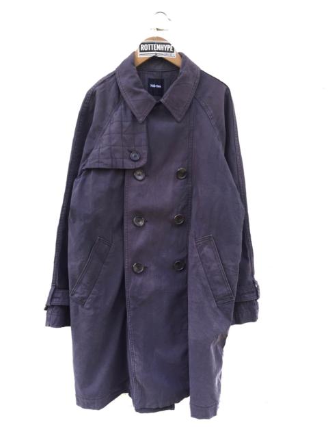 Other Designers Issey Miyake - Issey Miyake Ne Net buttoned Trench Coat