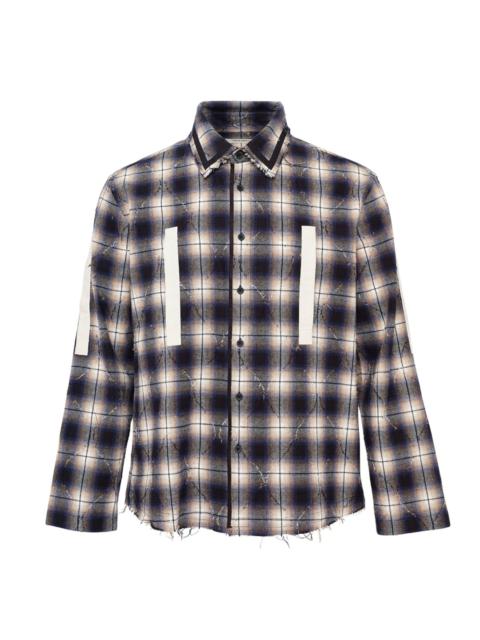 Craig Green Plaid Split Shirt