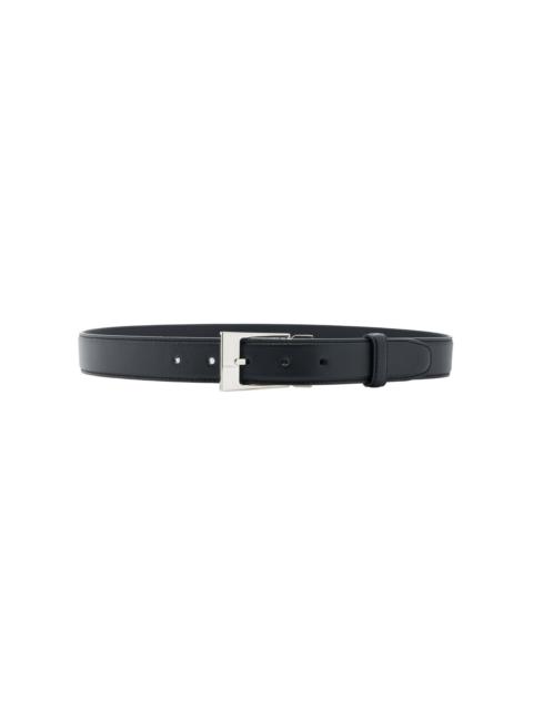 The Row Jewel Leather Belt silver