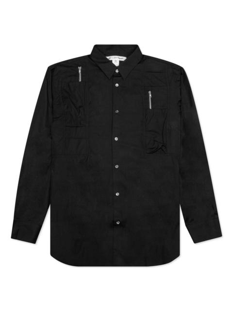 Comme des Garçons SHIRT COMME DES GARCONS SHIRT MEN'S WOVEN - BLACK