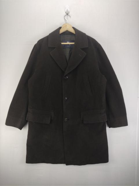 Other Designers Vintage Burberry London Wool Coat Jacket