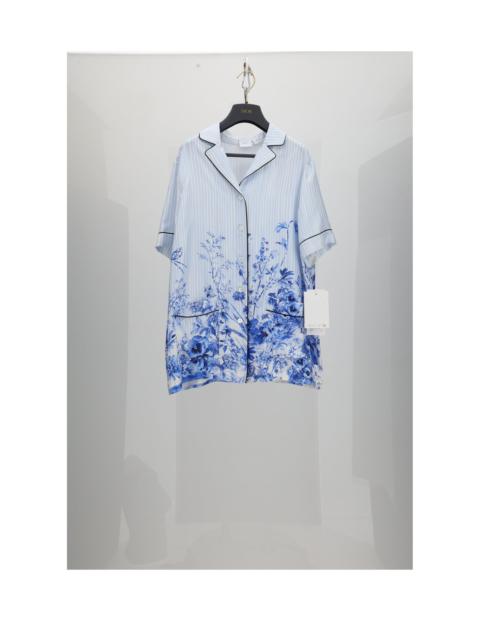 Dior Dior Silk Jacket Blue Women