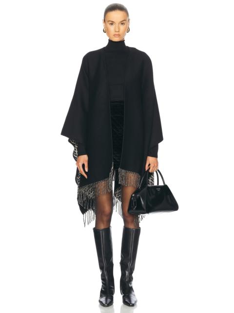 Valentino Toute La V Cashmere Poncho