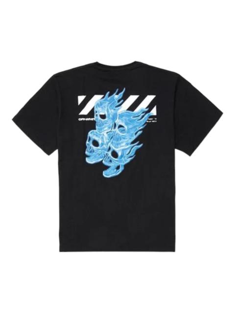 Off-White OFF-WHITE Skeleton Print Short Sleeve Oversized