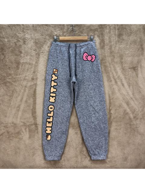 Other Designers Japanese Brand - Hello Kitty Big Logo Sweatpants #6217-54