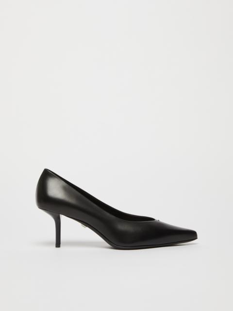 Max Mara LIGHTPUMP Smooth leather court shoes