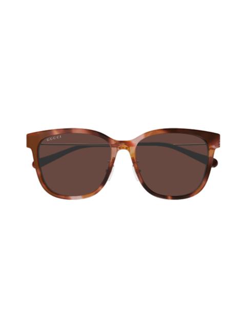 GUCCI Slim Side Round Sunglasses