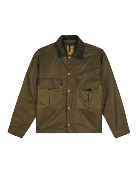 BRAIN DEAD Cropped Chore Jacket - Green