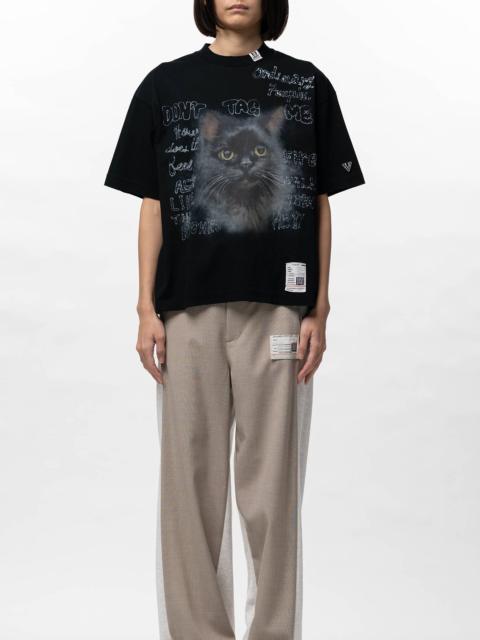 Maison MIHARAYASUHIRO Cat Printed T-shirt