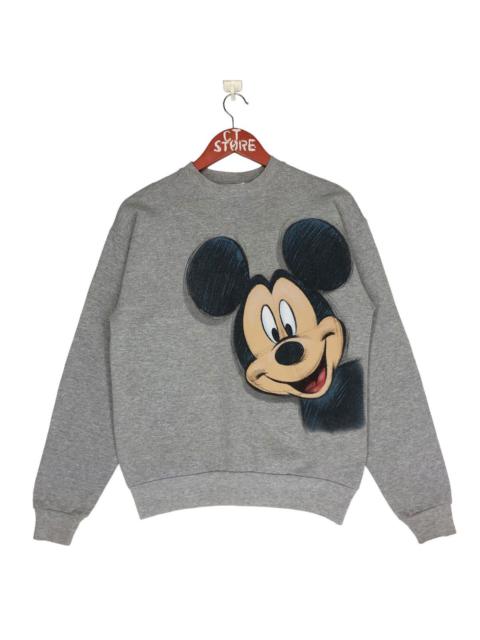 Other Designers Vintage Mickey Mouse Mirror Print Crewneck Sweatshirts