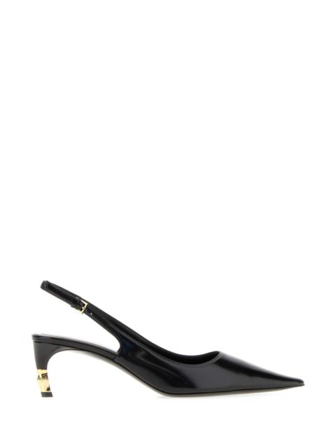 GUCCI Gucci Women Black Leather Castello Pumps