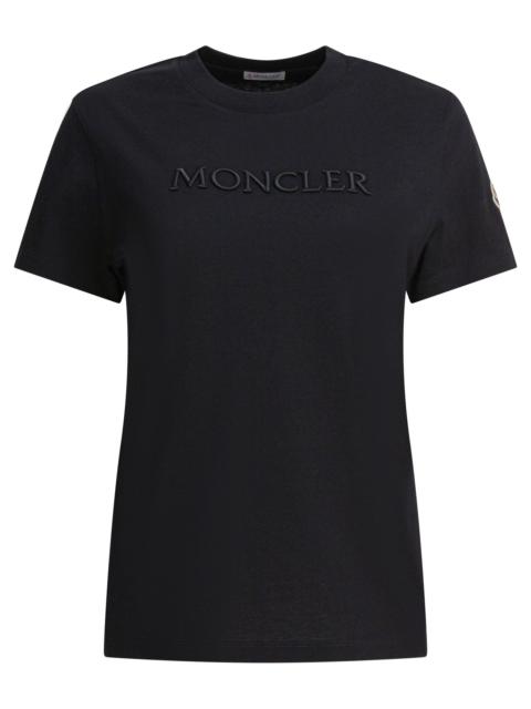 Moncler Moncler T-shirt With Embroidered Logo