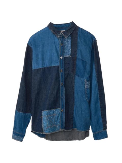 Kapital KAPITAL Cotton x Linen IDG KATMANDU Shirt 23 'INDIGO