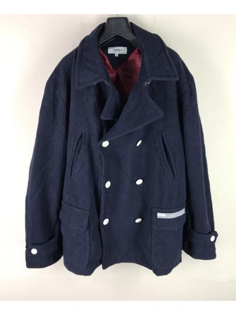 Other Designers Vintage - TOMMY NYC Navy Blue Peacoat