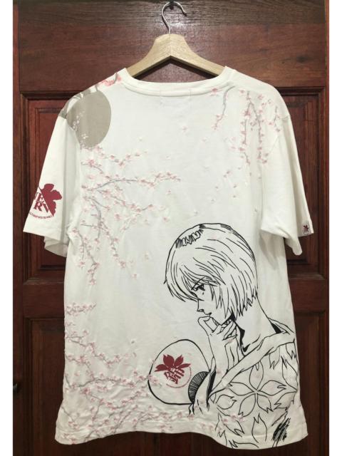 Other Designers Rare Evangelion Rei Ayanami Embroidery Sakura Flower