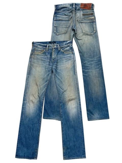 Other Designers Johnbull - John Bull Japan Mudwash Distressed Denim Jeans 30x33