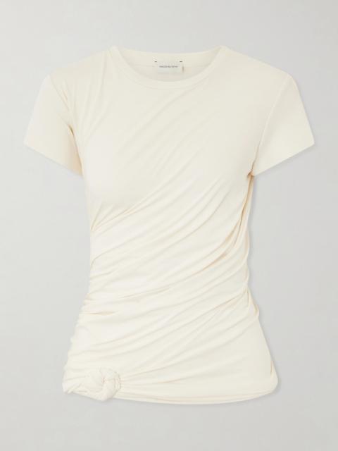 MAGDA BUTRYM Gathered Jersey T-shirt