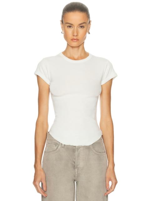 GRLFRND Scoop Hem Baby Tee