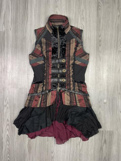 Other Designers Japanese Brand - Hikozoh Odds On Punker Bondage Sleeveless gothic long shirt