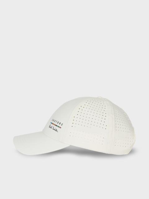 Paul Smith Paul Smith + Castore - White Technical Cap
