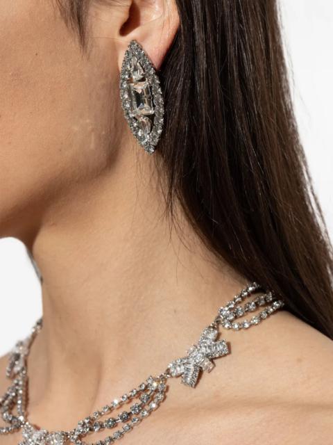 Alessandra Rich Alessandra Rich Crystal Bijoux Earrings