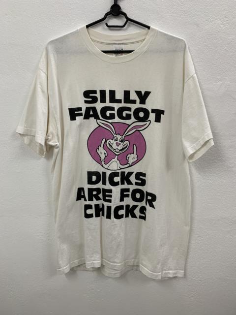 Other Designers Anvil - 1990s Anvil “Silly Faggot” T-Shirt
