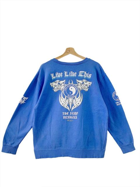 Other Designers Vintage - TnC Big Logo Hawaii Spellout Pullover Sweatshirt Size M