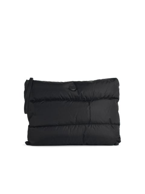 Moncler Moncler 'Caradoc' Water-Repellent Computer Case In Black Polyamide Men