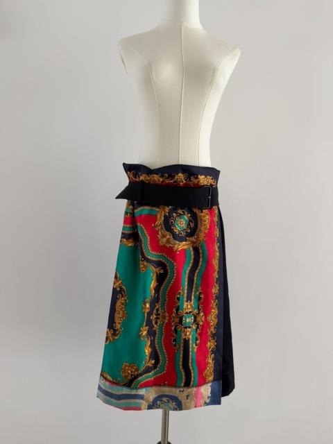Comme Des Garçons Comme Des Garcons ethnic print skirt