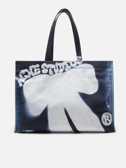 Acne Studios Logo shopper tote - Navy blue