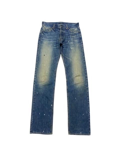Other Designers Vintage Spellbound Denim Painter Jeans Mudwash