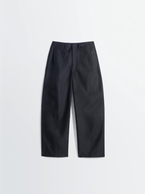 Lemaire TWISTED CHINO PANTS IN COTTON SATIN