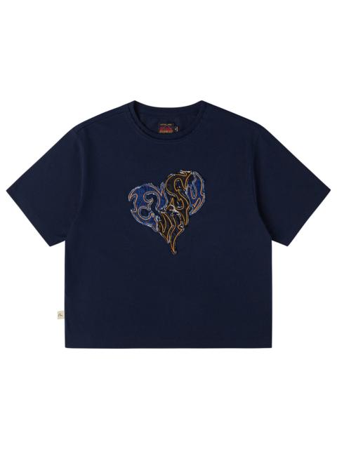 EVISU Evisu Denim Appliqué T-Shirt