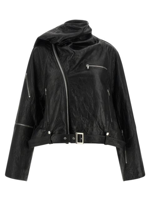 Rick Owens Rick Owens Women 'Cropped Scarf Flight' Jacket