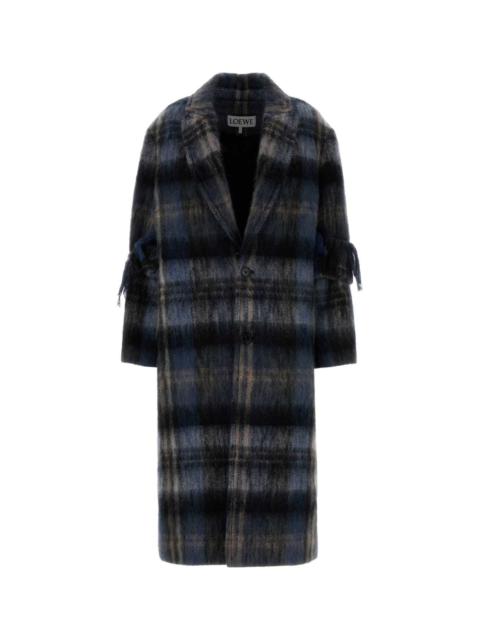 Loewe Embroidered Mohair Blend Coat