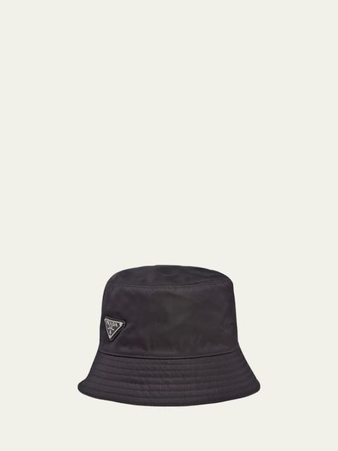 Prada Men's Nylon Bucket Hat