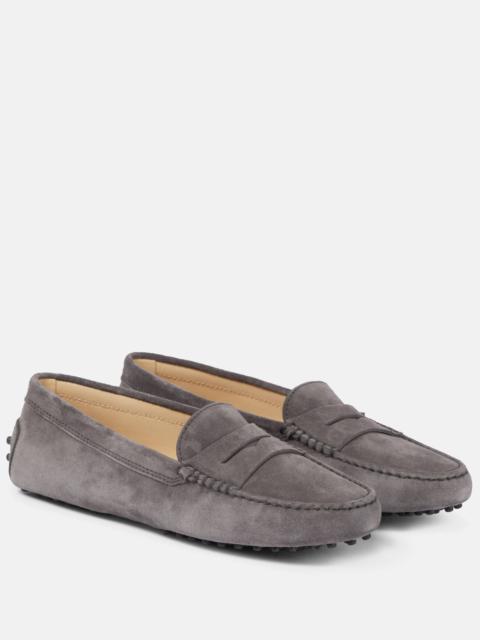 Tod's Gommino suede loafers