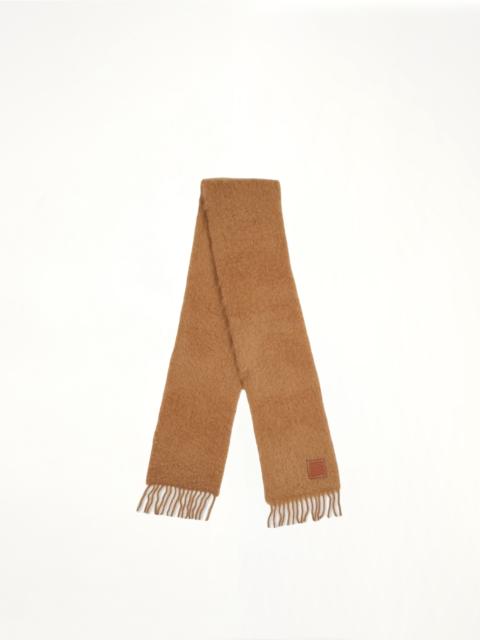 Loewe Mohair Scarf in Camel