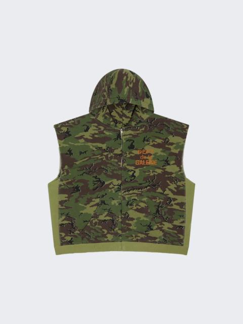 GALLERY DEPT. 90's Full Zip Cut Off Edlr Camo