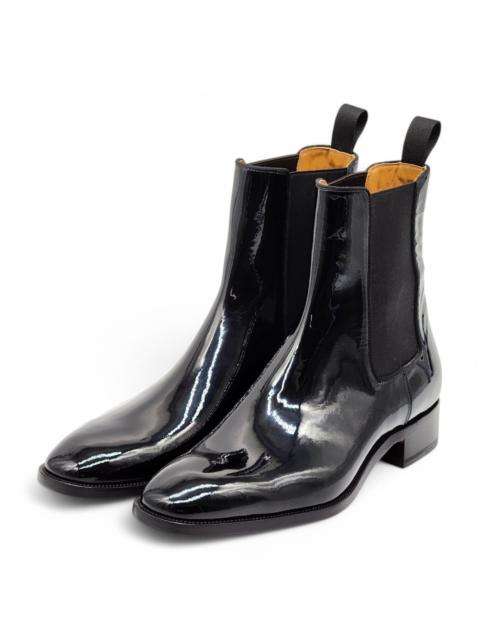 Samson Patent Leather Boots - Black - EU 43 / US 10 $1395