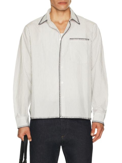 PERCIVAL Index Stripe Pearce Shirt