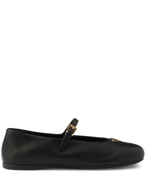 Prada Prada Women Leather Ballets