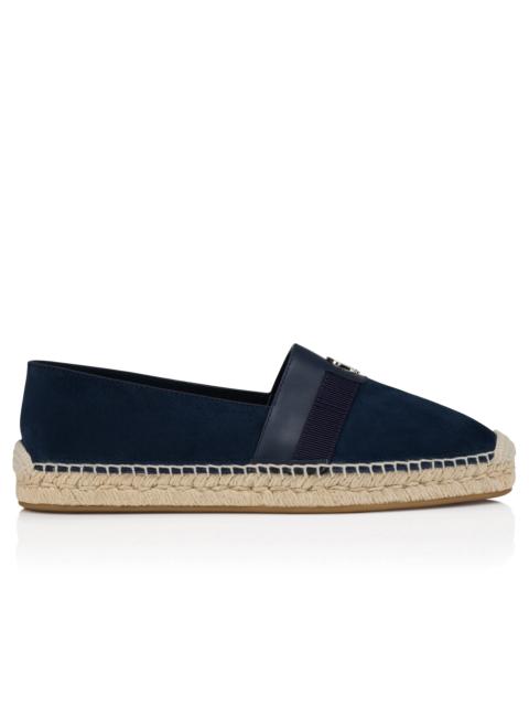 Christian Louboutin Christian Louboutin Alfarica Leather Espadrilles Blue